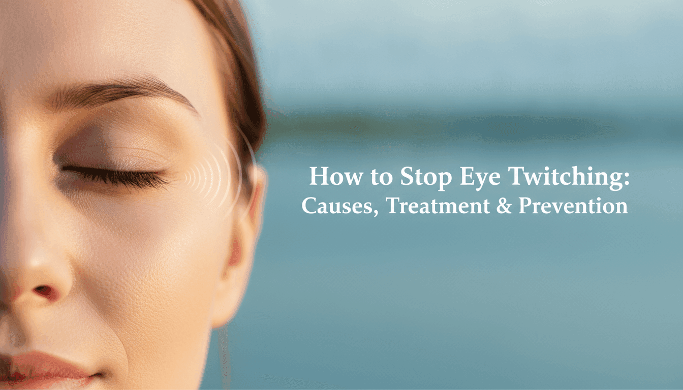 How to Stop Eye Twitching: Causes, Treatment & Prevention